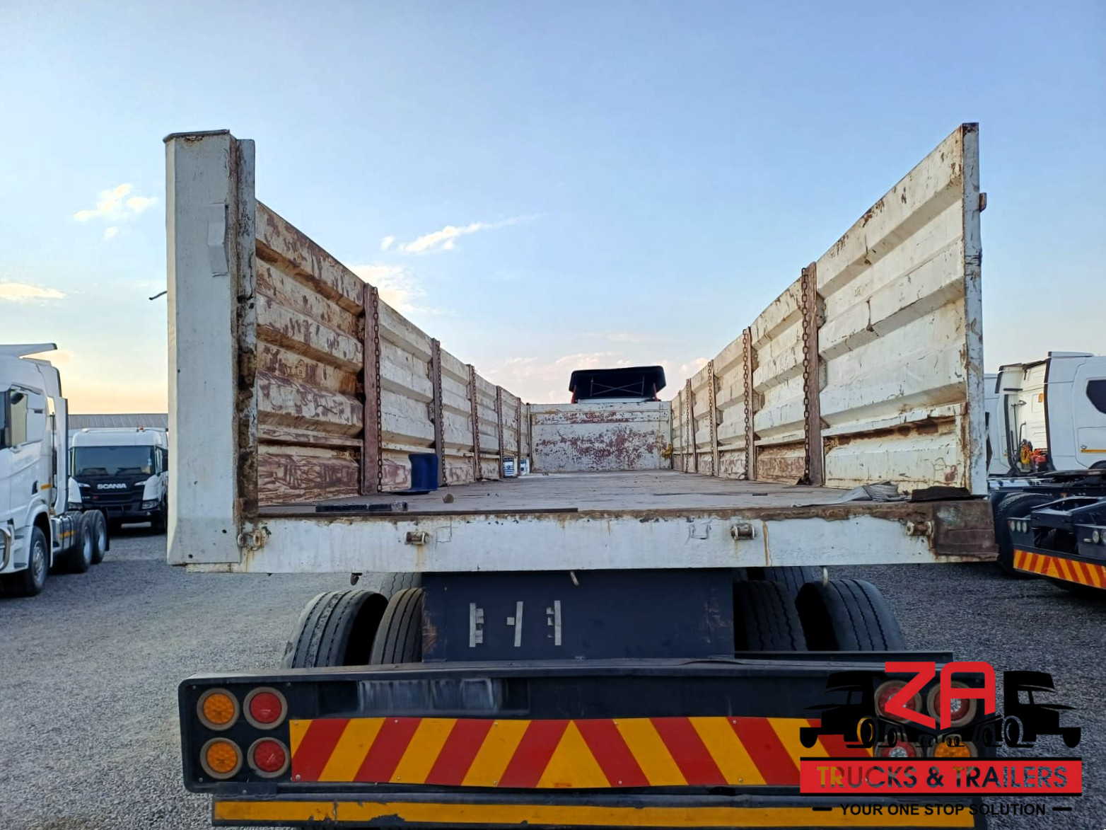 1996 HARTLAND SUPERLINK DROPSIDE TRAILER #53121